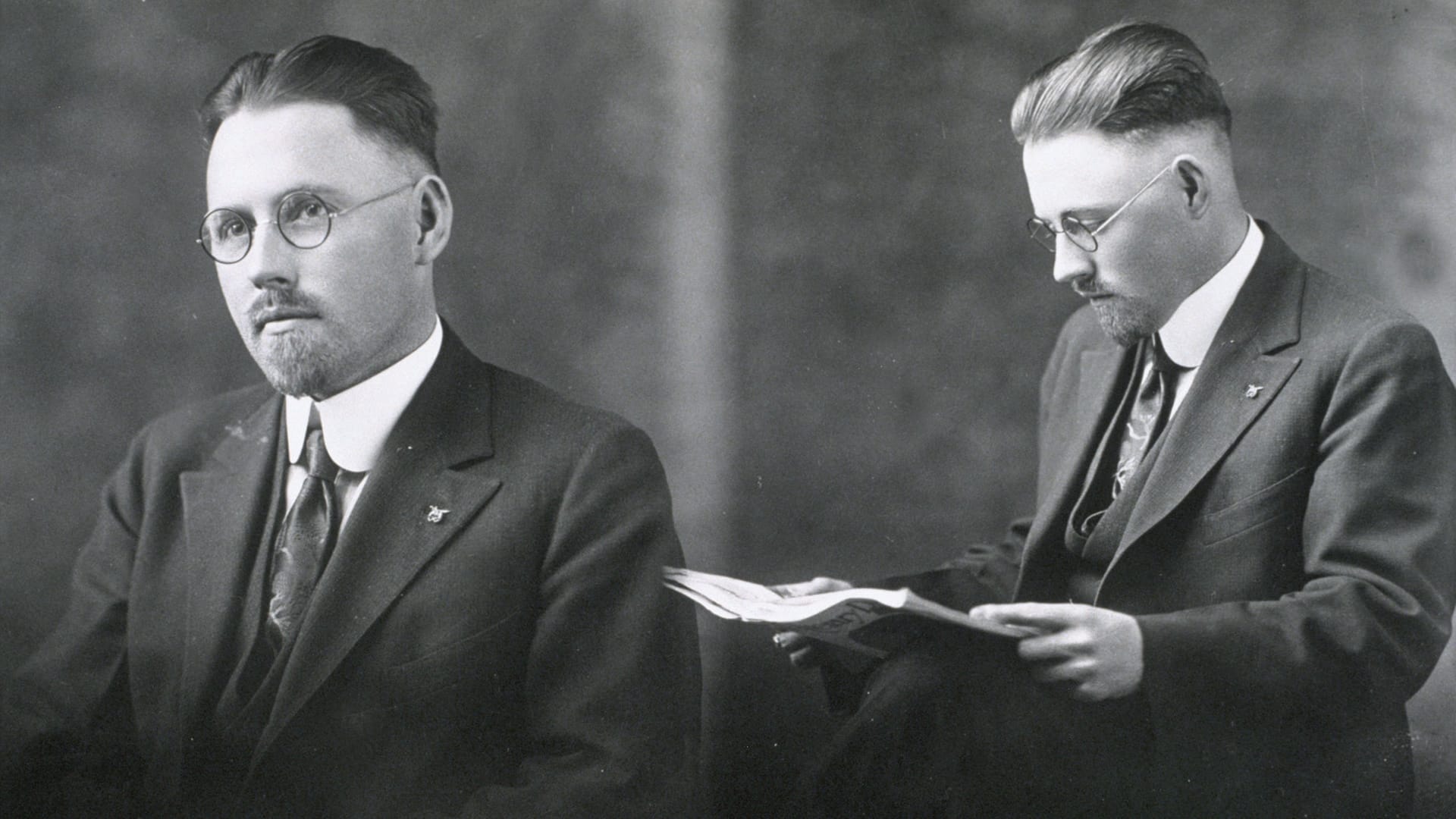 John R. Brinkley in jungen Jahren: Der Besuch bei einem Farmer brachte ihn auf die Idee mit den Ziegenhoden.