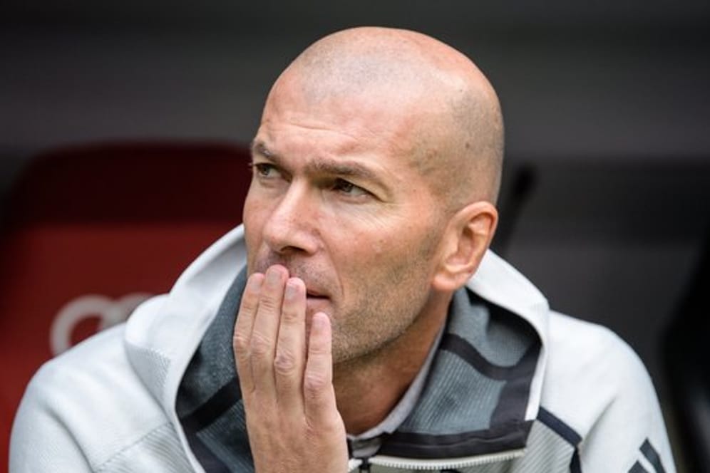 Trainer Zinédine Zidane ist bei Real Madrid gefordert.