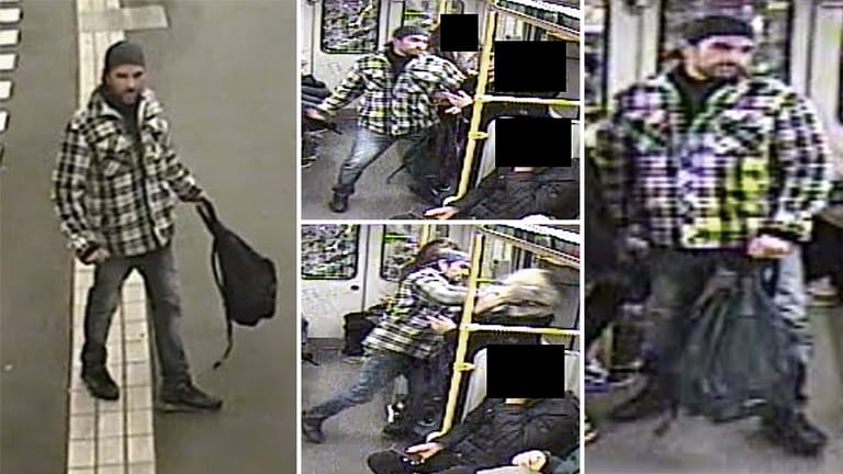 U1 in Berlin: Polizei fahndet mit Bildern nach U-Bahn-Schläger