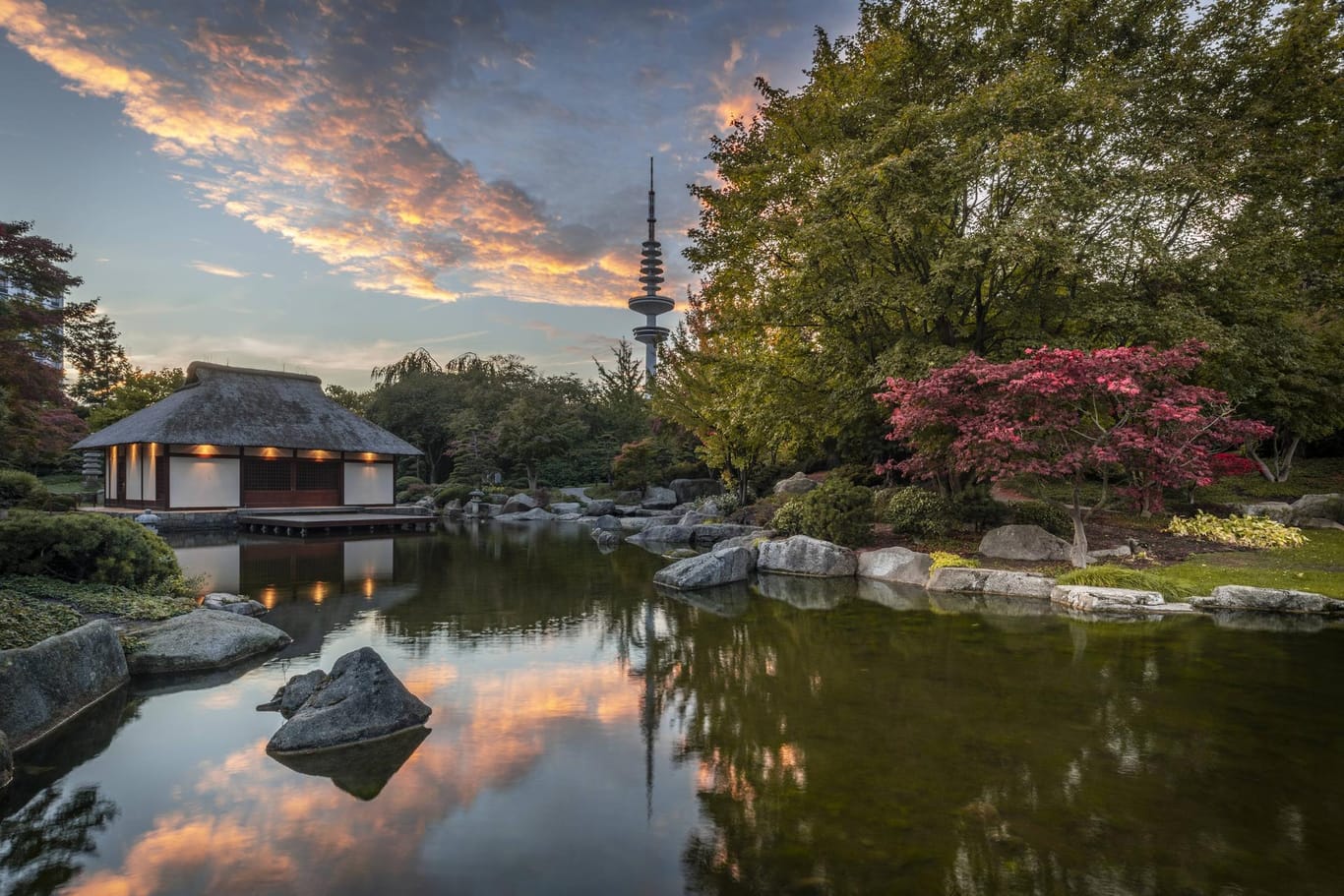Der Japanische Garten bei Planten un Blomen: Der Park ist sehr beliebt bei Hamburgern und Touristen.