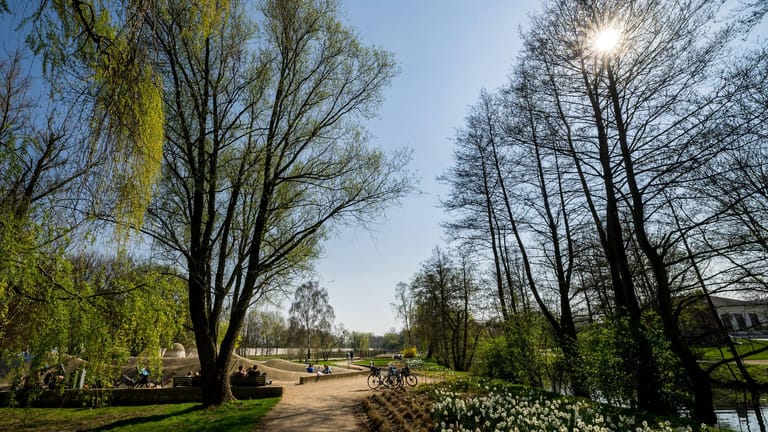 Wilhelmsburger Inselpark: Die öffentliche Grünanlage liegt im Bezirk Hamburg-Mitte.