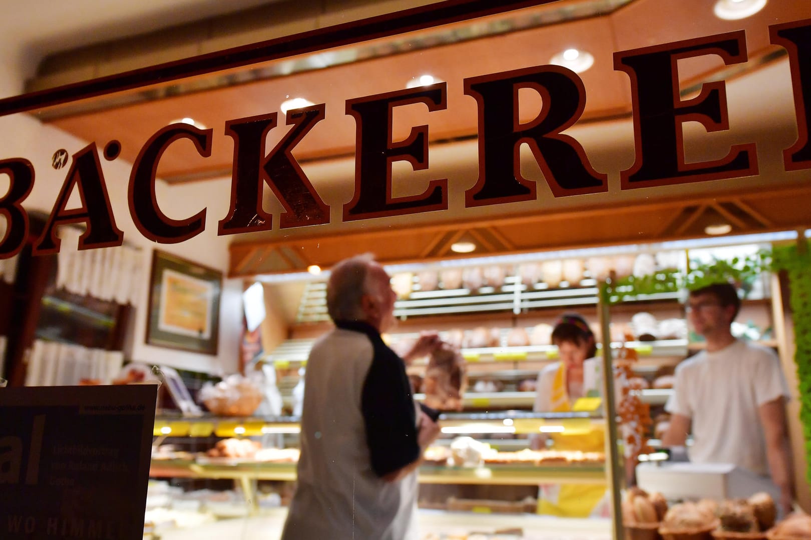 Bäckereigeschäft: Laut einer Umfrage will fast jeder fünfte Handwerksbetrieb in der Innenstadt den Standort wechseln.