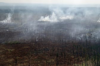 Waldbrände in der Taiga: Riesige Flächen sind bereits verbrannt – der CO2-Ausstoß ist gravierend.