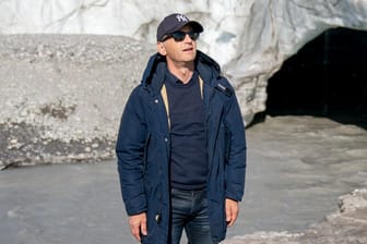 Heiko Maas in der kanadischen Arktis: Der Außenminister besichtigte einen Gletscher bei Pond Inlet.
