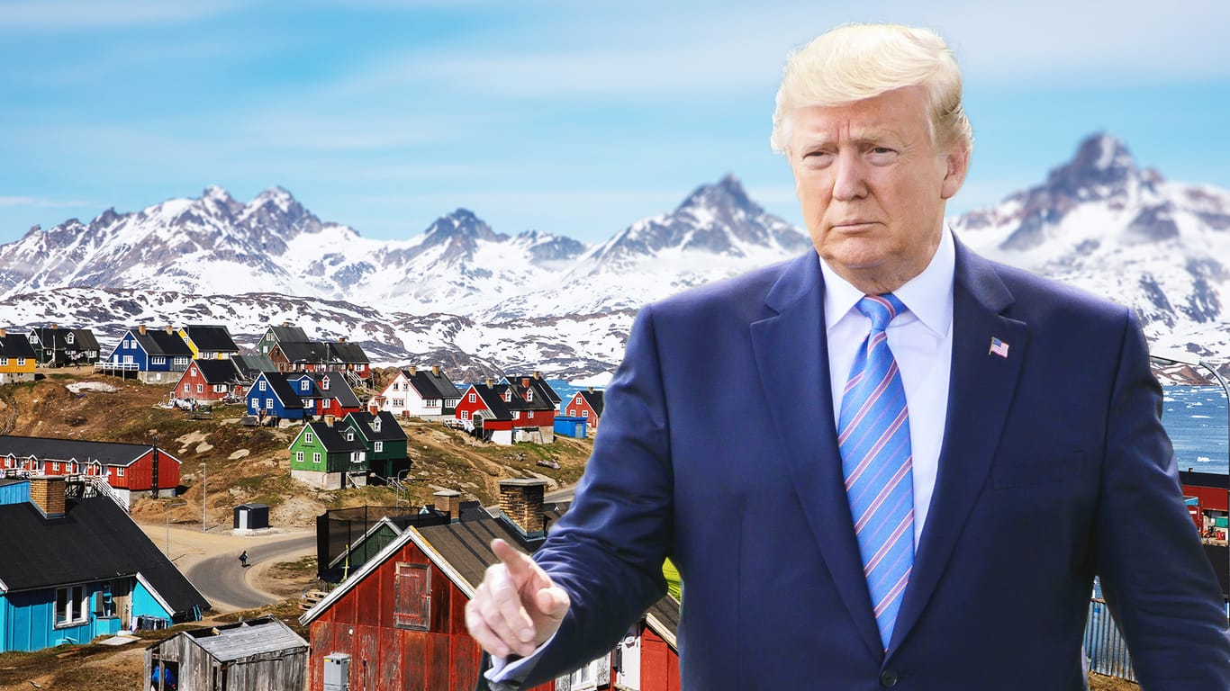 US-Präsident Donald Trump hat den Kauf von Grönland durch die USA ins Gespräch gebracht.