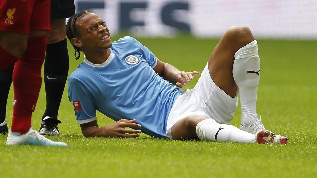 Verletzt: Leroy Sané wird ManCity länger fehlen.