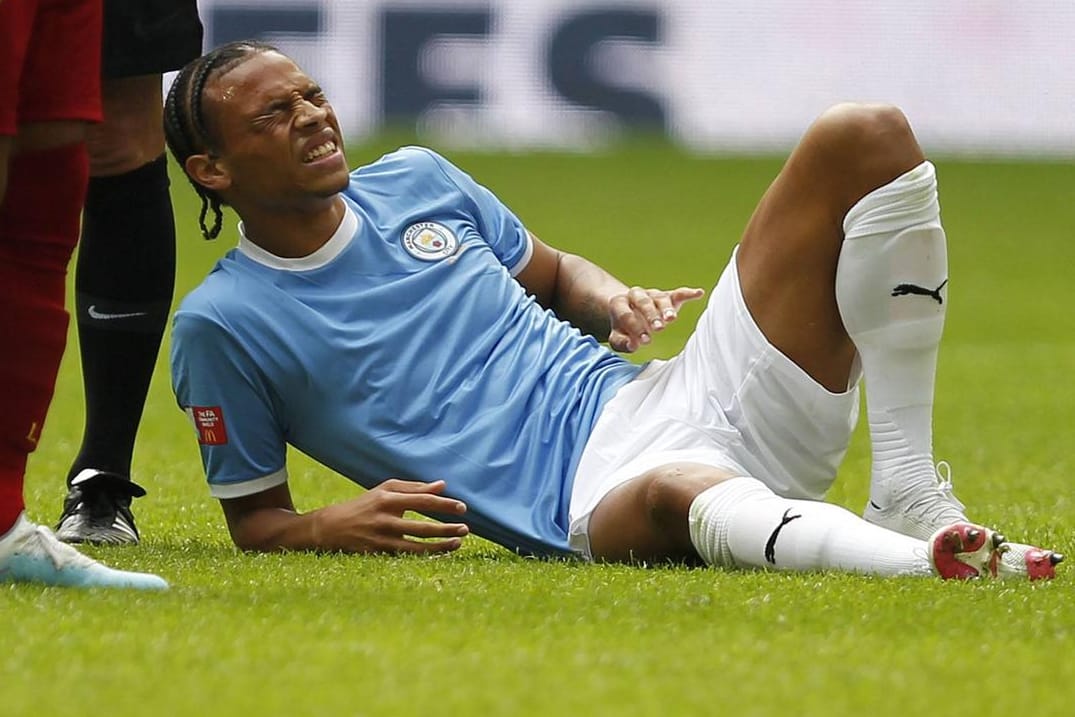 Verletzt: Leroy Sané wird ManCity länger fehlen.