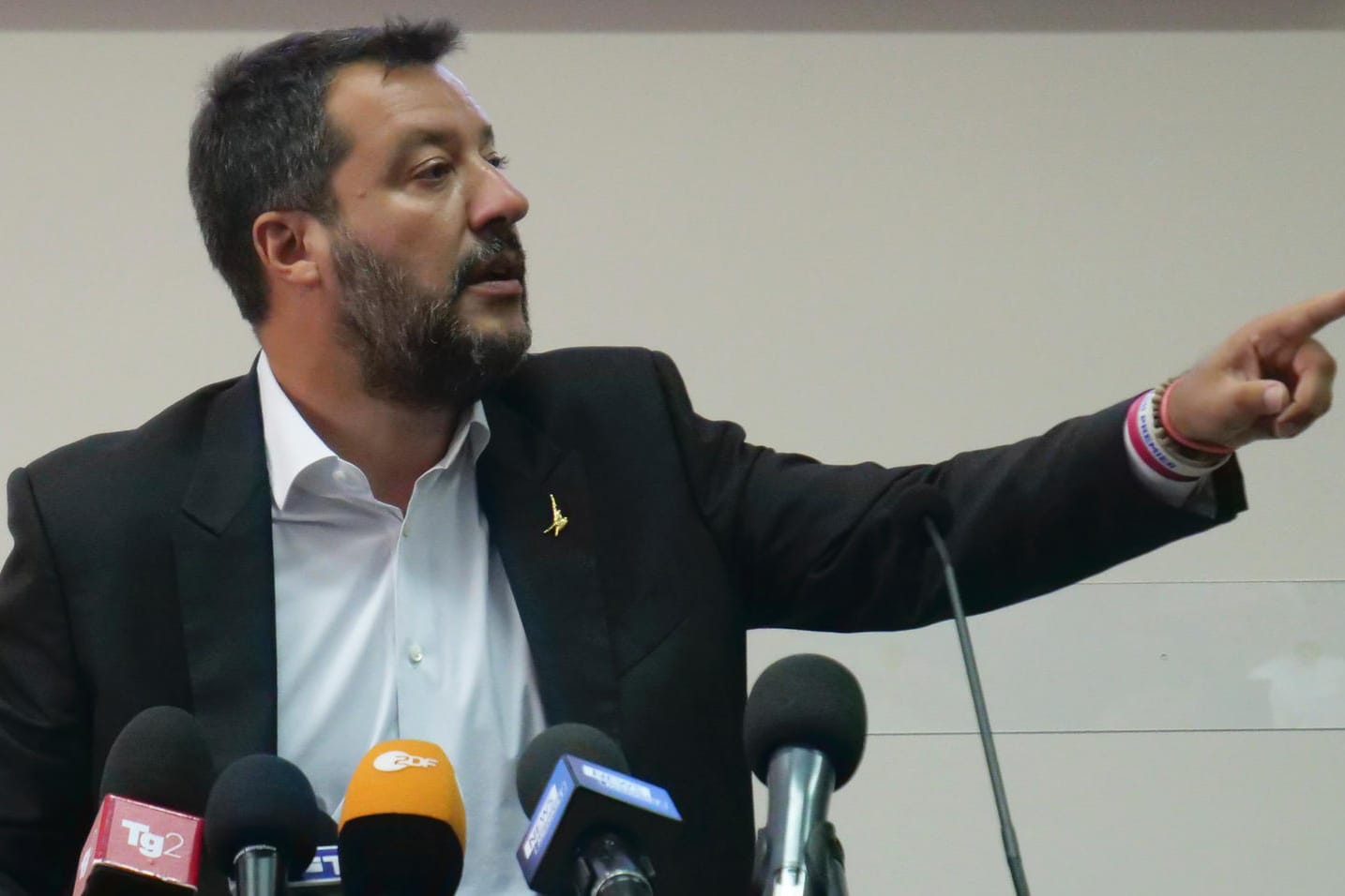 Italiens Innenminister Matteo Salvini: Eine Karikatur des Politikers sorgt für Streit und Drohungen.