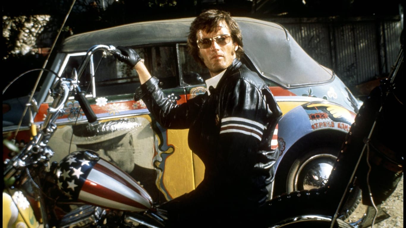Ende der Sechzigerjahre wurde Peter Fonda mit "Easy Rider" zum Idol.