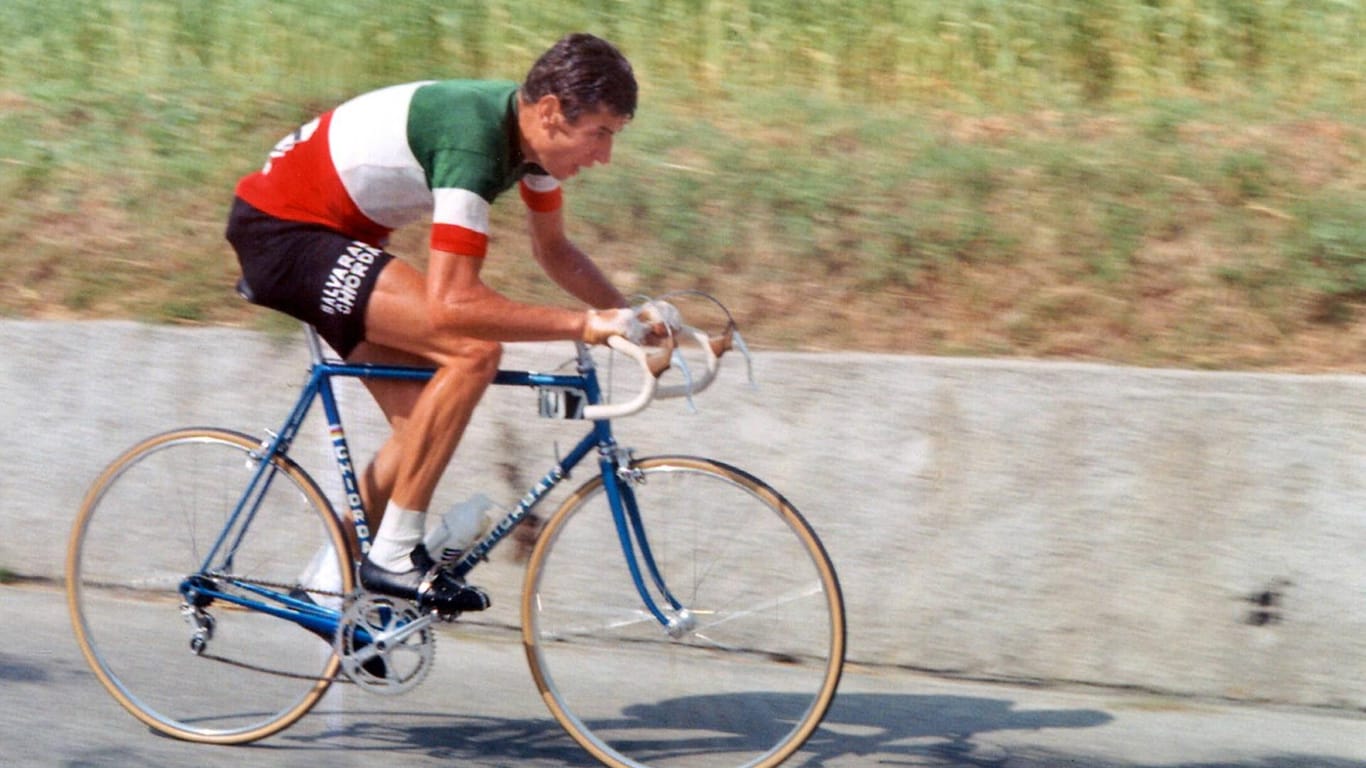 Giro d'Italia 1969: Felice Gimondi in seinem Element.