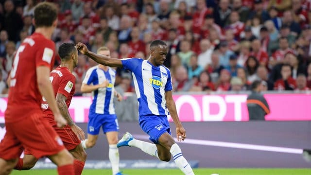 Dodi Lukebakio traf für Hertha zum 1:1.