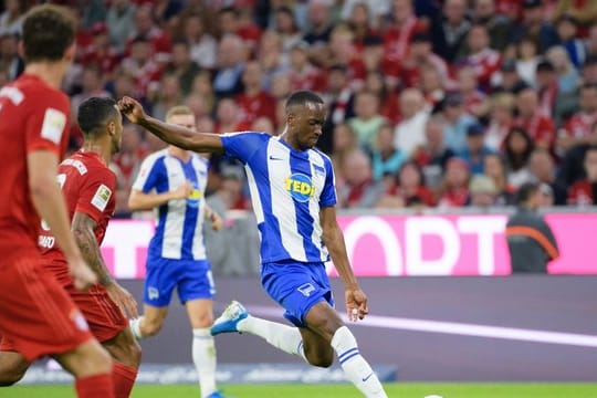 Dodi Lukebakio traf für Hertha zum 1:1.
