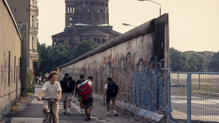 Berliner Mauer zur Wendezeit