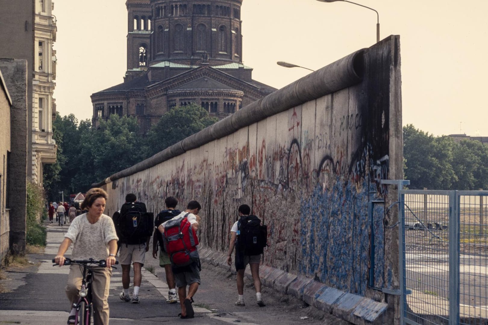 Berliner Mauer zur Wendezeit