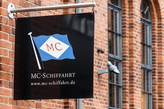 Der Firmensitz der Reederei MC-Schiffahrt in Hamburg.