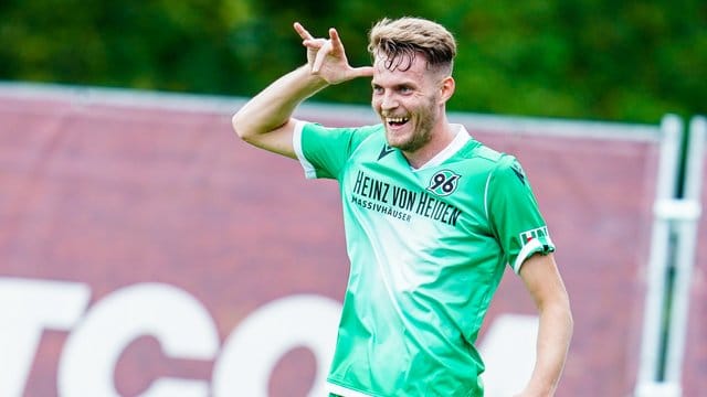 Traf zum 1:0 für Hannover: Marvin Ducksch.