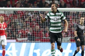 Bas Dost soll von Sporting Lissabon an den Main wechseln.