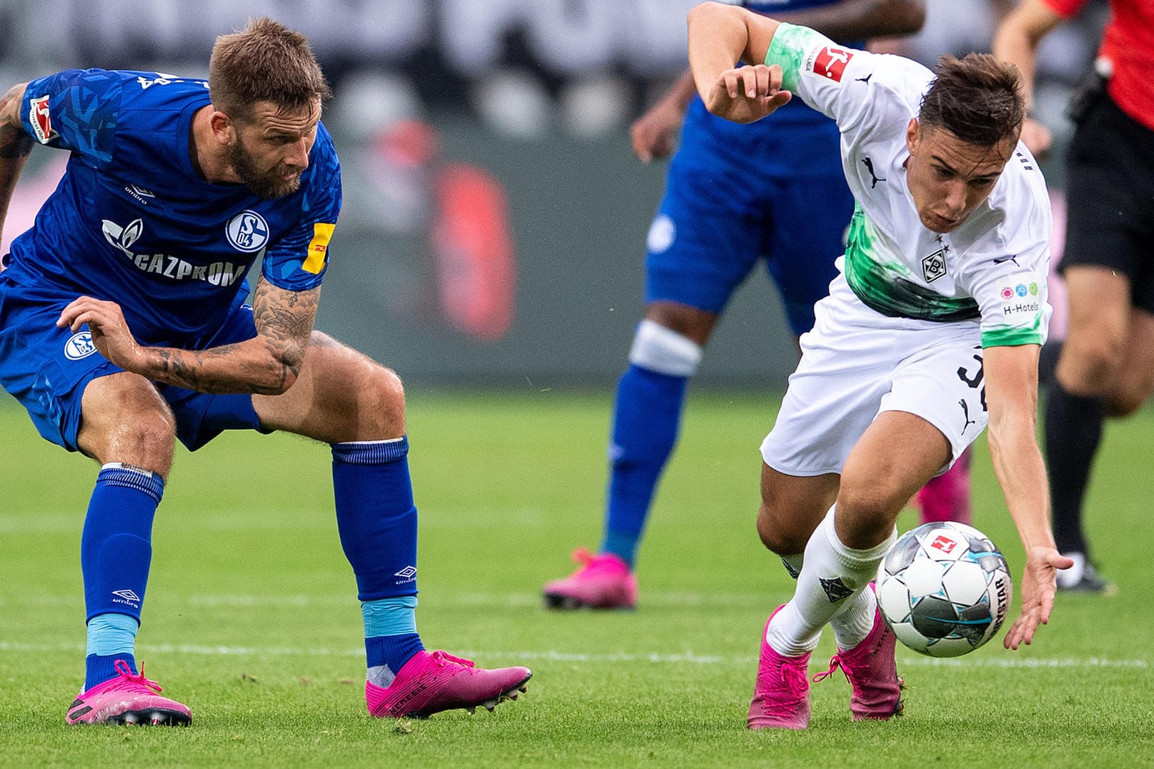 Gladbach und Schalke sorgten nicht gerade für Partystimmung im Borussia-Park.