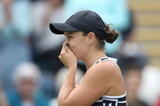 Ashleigh Barty hat den Sprung an die Spitze der Weltrangliste verpasst.