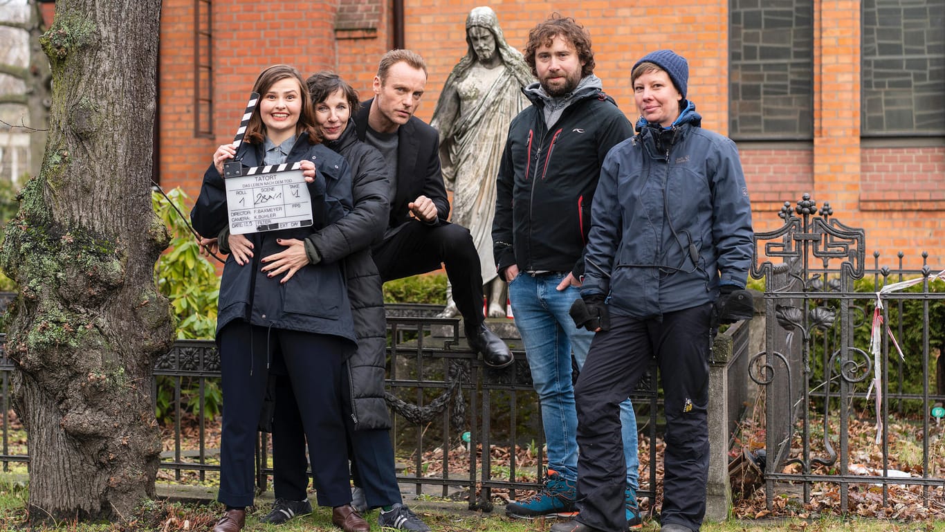Das Team des Berliner "Tatorts": Der neue Fall wurde im März gedreht.
