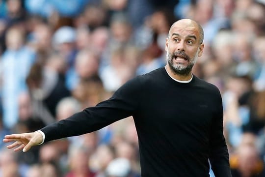 Ärgerte sich über den Videobeweis: City-Coach Pep Guardiola.