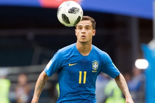 Philippe Coutinho im Trikot der brasilianischen Nationalmannschaft.