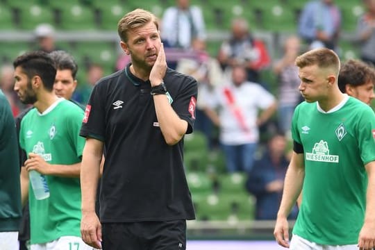 Werder-Trainer Florian Kohfeldt war nach der Niederlage gegen Fortuna Düsseldorf bedient.