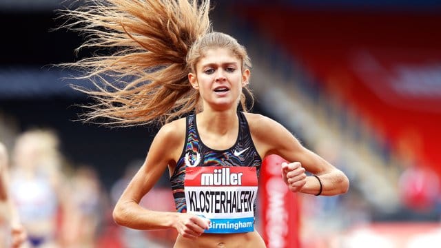 Konstanze Klosterhalfen lief die 1609 Meter beim Diamond-League-Meeting in Birmingham in 4:21,11 Minuten.