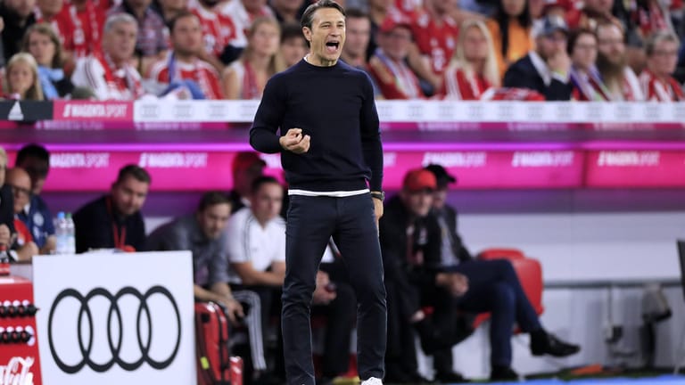 Den nächsten Gegner im Blick: Bayern-Trainer Niko Kovac.