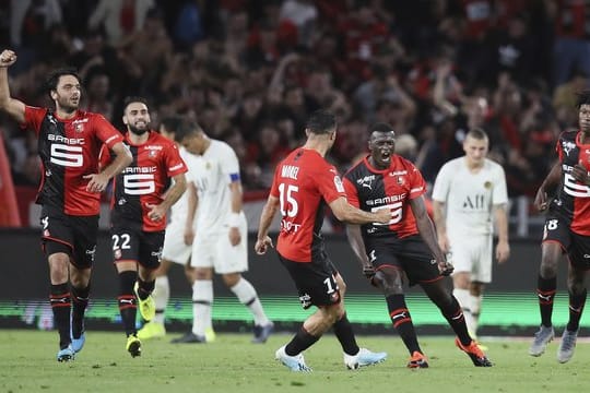 Rückschlag für PSG: Im zweiten Saisonsspiel setzte es gegen Rennes die erste Niederlage.