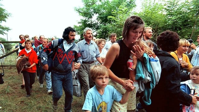 Massenflucht am 18. Massenflucht am 18.