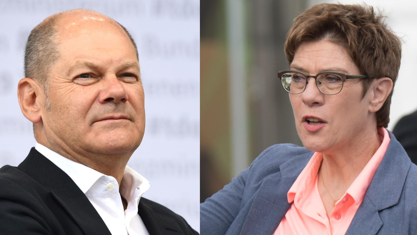 Olaf Scholz, Annegret Kramp-Karrenbauer