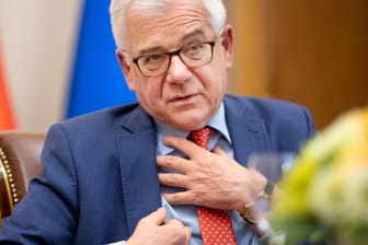 Polens Außenminister Jacek Czaputowicz: "Es gibt Länder, die ein Vielfaches weniger verloren haben, aber mehr Kompensation bekommen haben. Ist das in Ordnung?"