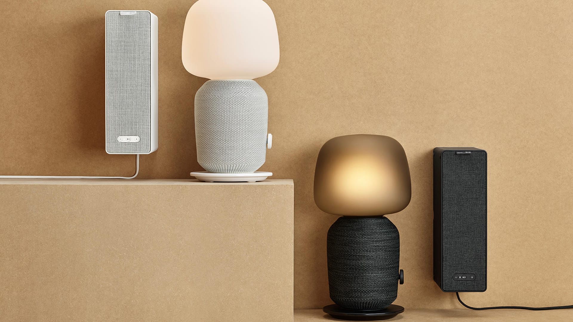 Das Werbebild zeigt den neuen Sonos-Lautsprecher "Symfonisk": Die Möbelhauskette Ikea kooperiert verstärkt mit Elektronikherstellern.