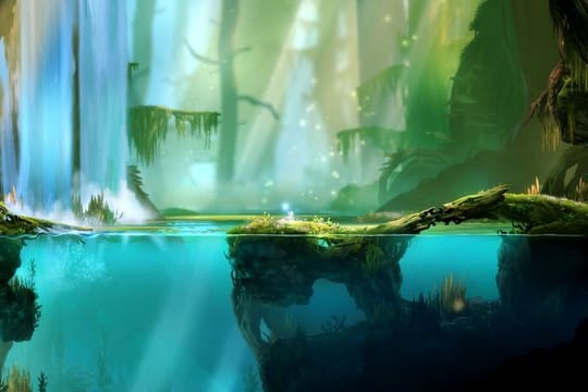 Farbenprächtige Zeichentrick-Welt: "Ori and the Blind Forest" erscheint Ende September für Nintendo Switch.