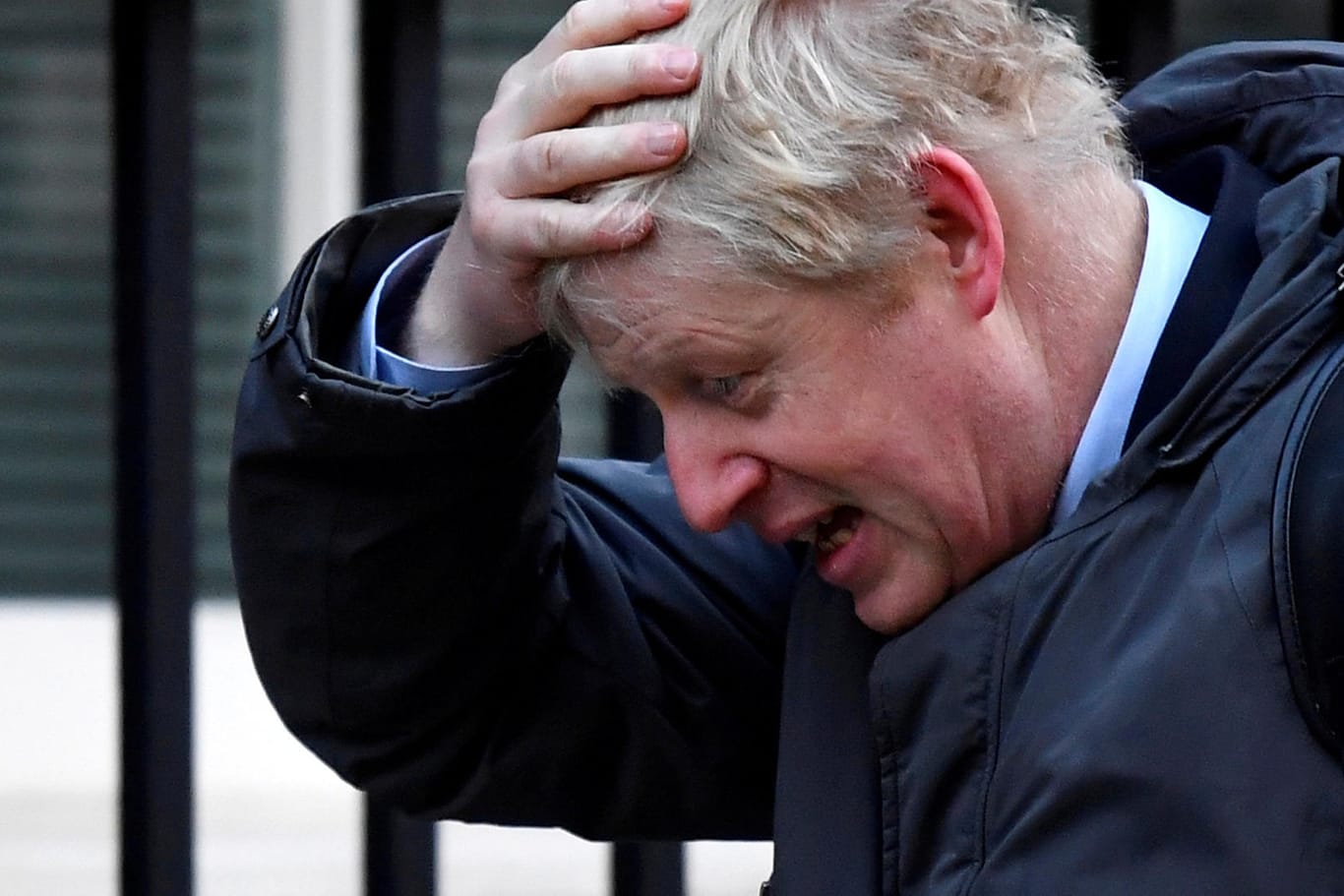 Boris Johnson rauft sich die Haare: Der britische Premierminister hat schwierige Verhandlungen mit der EU vor sich