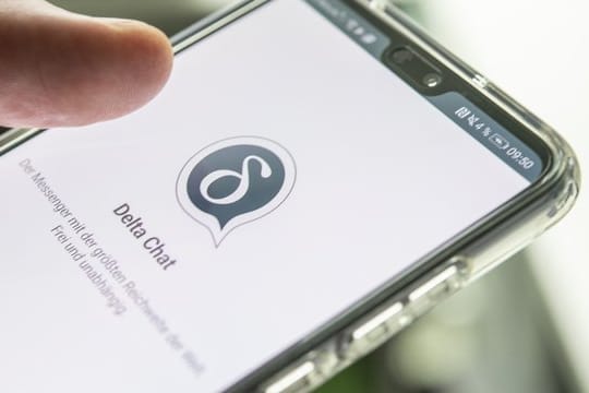 Für die Messenger-App Delta Chat brauchen Nutzer nur ein E-Mail-Konto.