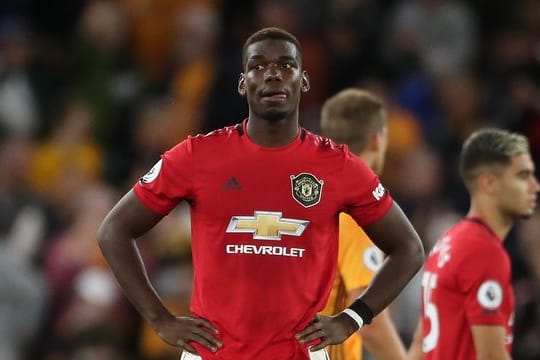 Manchester Uniteds Paul Pogba wurde rassistisch beleidigt.
