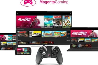 Ein Promo-Foto der Telekom für MagentaGaming: Nutzer können den neuen Streamingservice der Telekom ab dem 24. August testen.