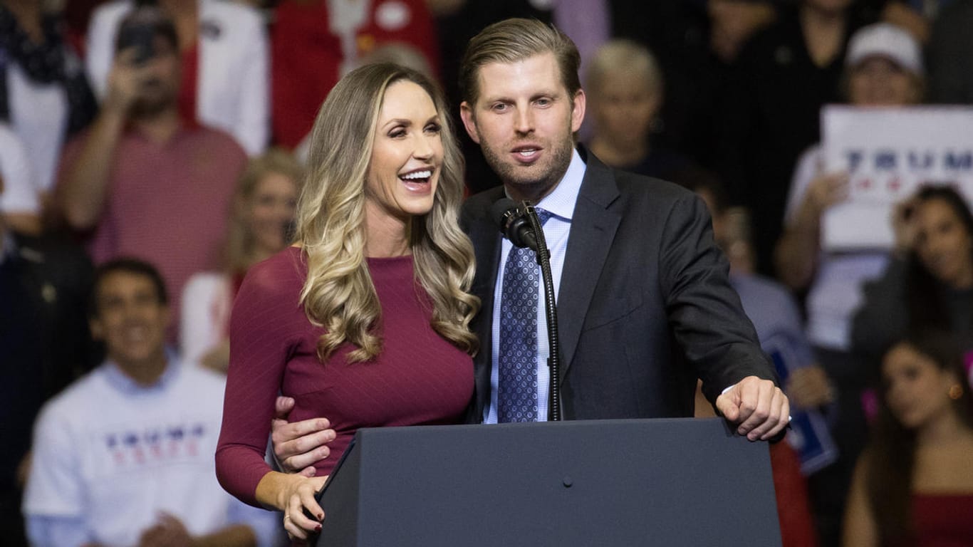 Lara und Eric Trump: Die beiden sind seit 2014 verheiratet.