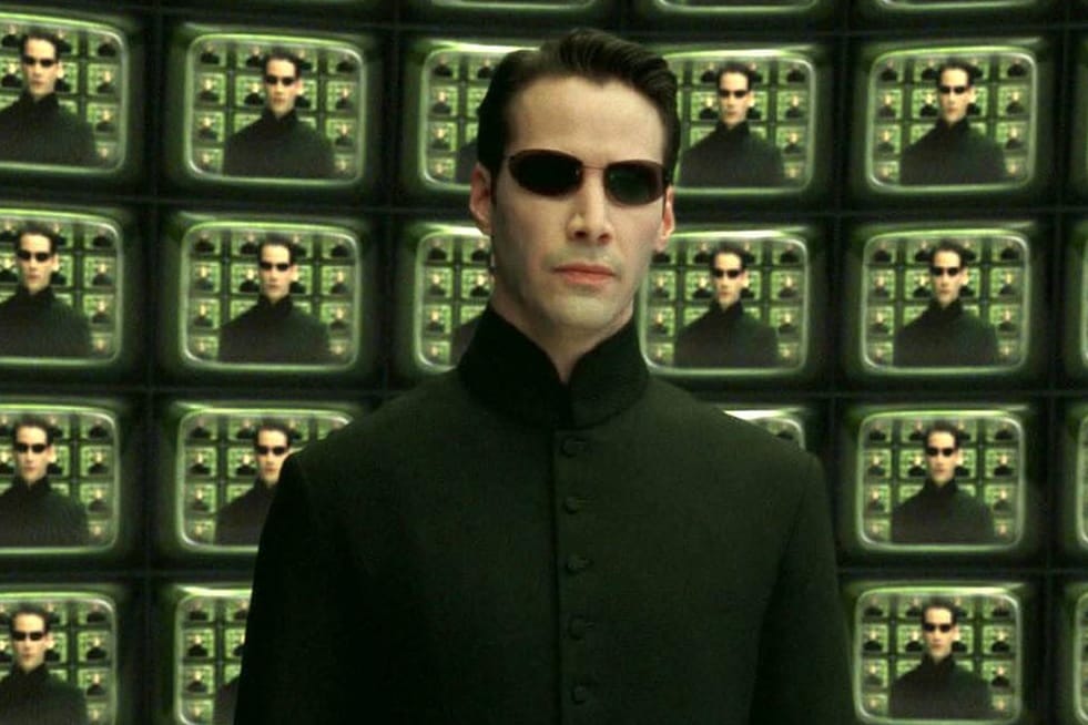 Keanu Reeves als Neo in "Matrix".