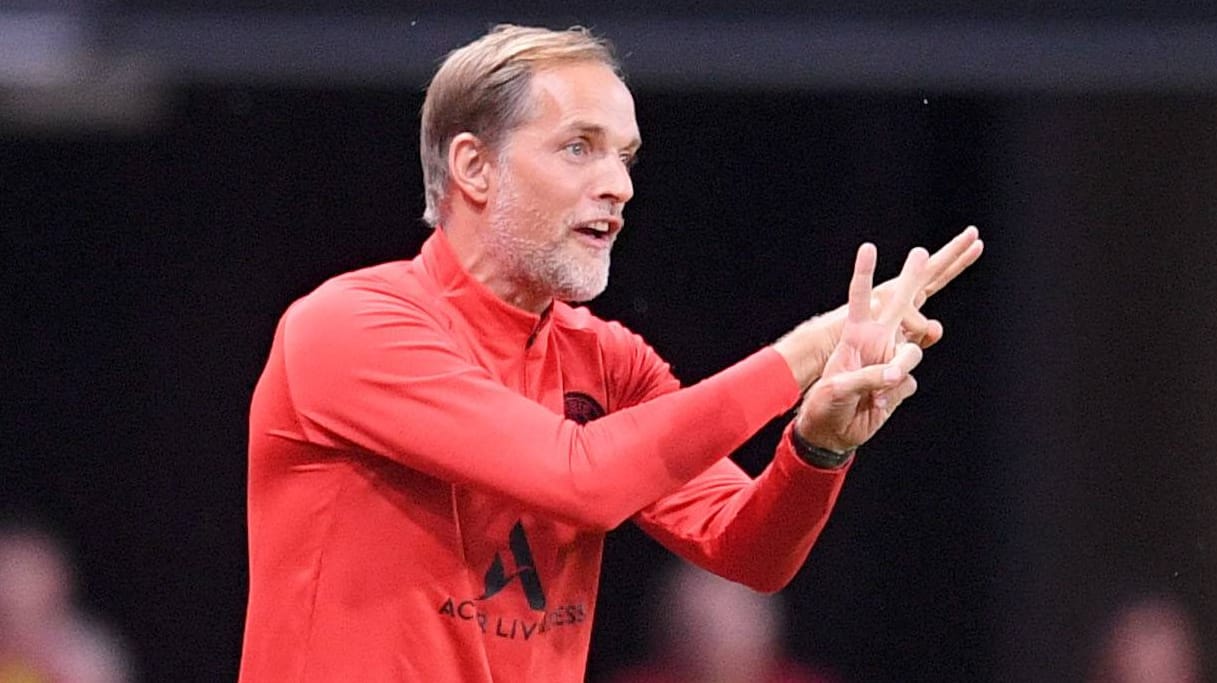 Thomas Tuchel beim Spiel gegen Rennes: Er soll das Vertrauen einiger wichtiger Spieler verloren haben.