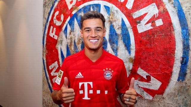 Philippe Coutinho spielt jetzt für den FC Bayern München.