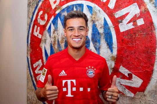 Philippe Coutinho spielt jetzt für den FC Bayern München.