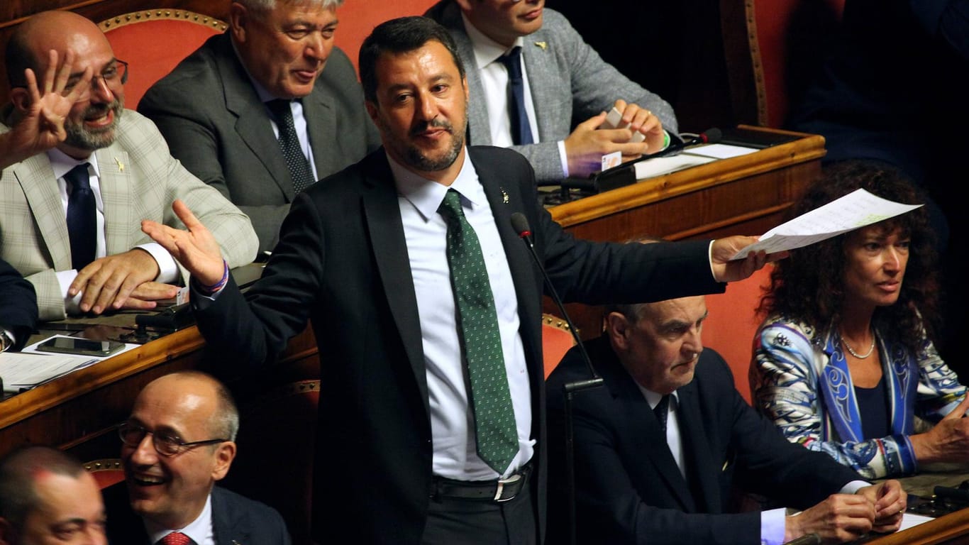 Matteo Salvini: Trotz blendender Umfragewerte wird der Rechtsradikale vorerst möglicherweise nicht das Land regieren.