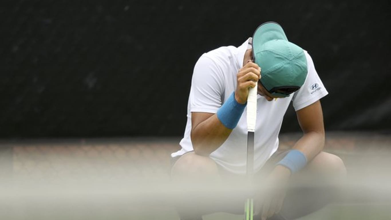 Lee Duckhee ist beim ATP-Turnier in Winston-Salem ausgeschieden.