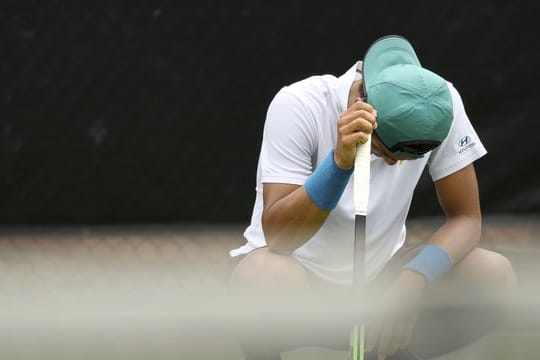 Lee Duckhee ist beim ATP-Turnier in Winston-Salem ausgeschieden.