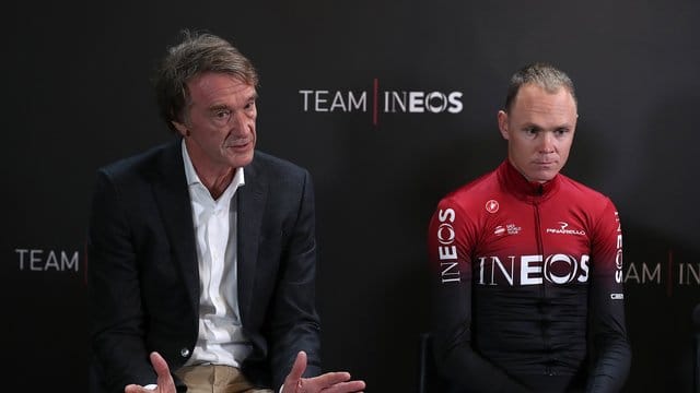 Steigt nun auch im französischen Fußball ein: Milliardär Jim Ratcliffe (l). Steigt nun auch im französischen Fußball ein: Milliardär Jim Ratcliffe (l).