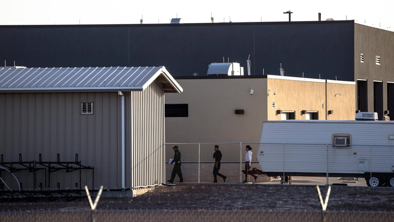 Internierungslager für Migrantenkinder in Clint, Texas: Über Trumps Pläne dürfte ein heftiger Rechtsstreit entbrennen. (Symbolfoto)