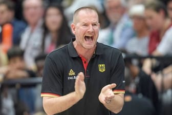 Mit Deutschlands Basketballern in China gefordert: Bundestrainer Hendrik Rödl.